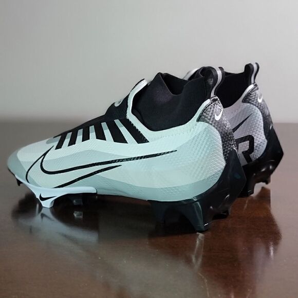 Nike Vapor Edge Pro 360 White Pure Platinum Black Football Shoes Cleats 11.5 New main image 7